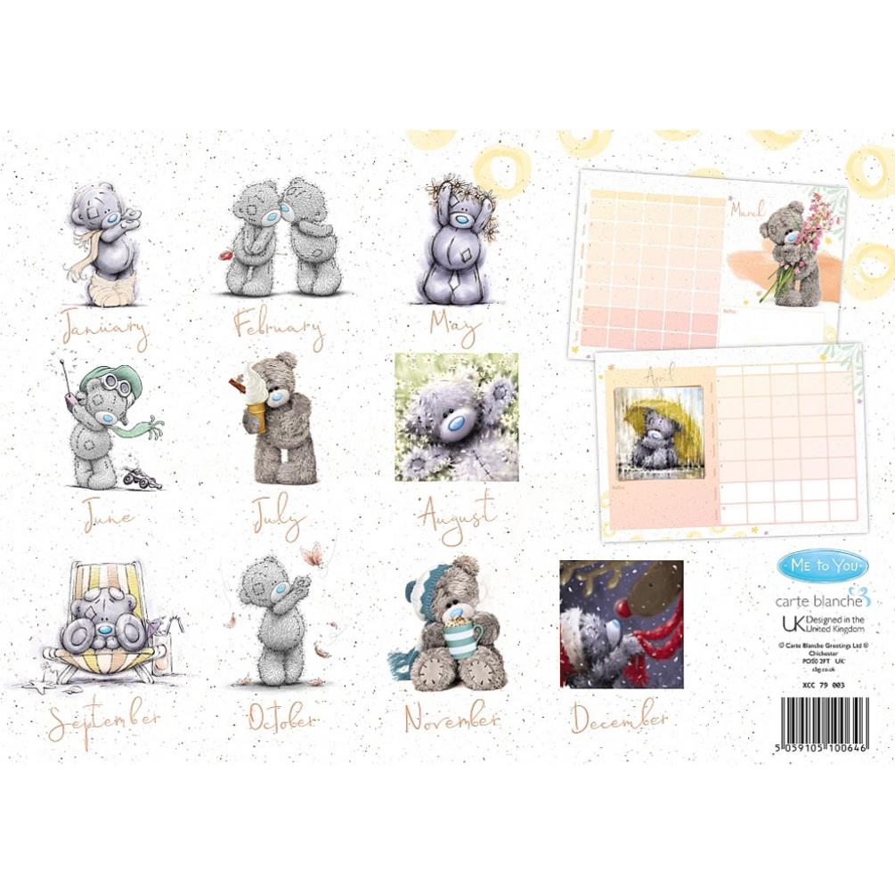 2022 Me to You Bear A4 Week to View Family Organiser Extra Image 2